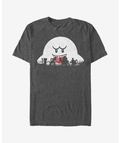 Super Mario Halloween Silhouttes T-Shirt ZA