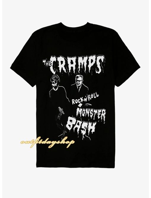 The Cramps Rock N' Roll Monster Bash T-Shirt ZA