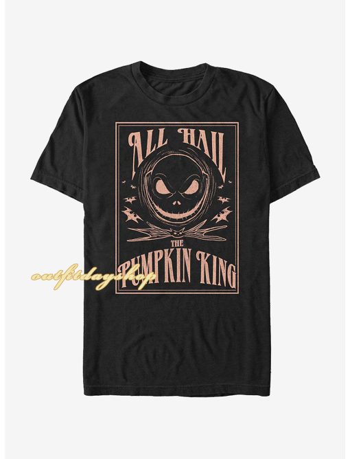 The Nightmare Before Christmas Hail The Pumpkin King T-Shirt ZA