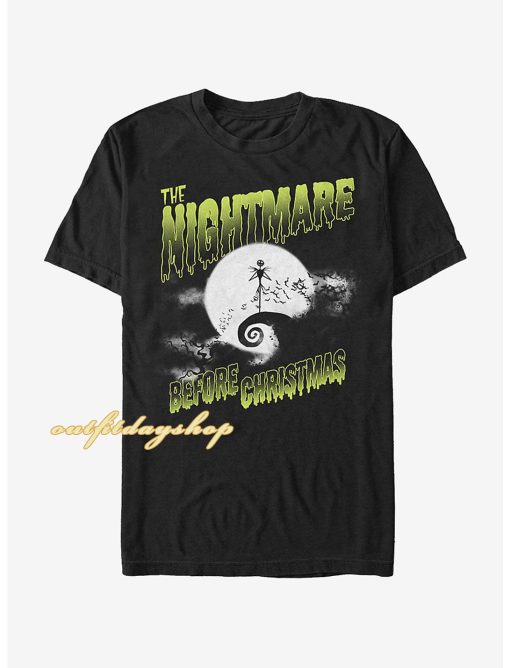 The Nightmare Before Christmas Spooky Nightmare T-Shirt ZA