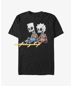 The Simpsons Skeleton Bart & Lisa T-Shirt ZA