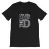 This girl loves the D Short-Sleeve Unisex T-Shirt ZA