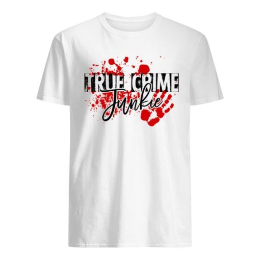 True Crime Junkie Halloween Horror shirt ZA