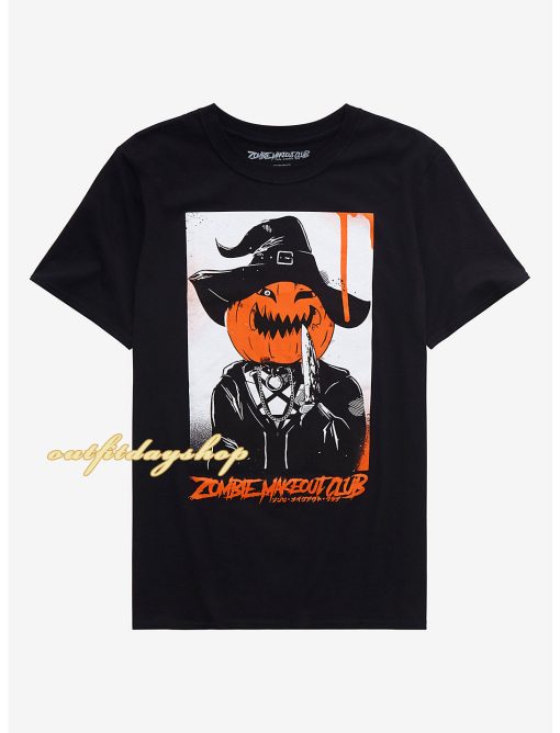 Zombie Makeout Club Killer Jack-O-Lantern T-Shirt ZA