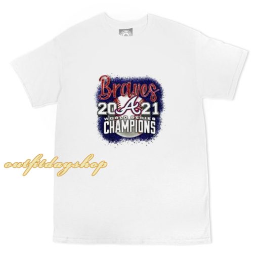 Atlanta Braves 2021 World Series Champions t-shirt ZA