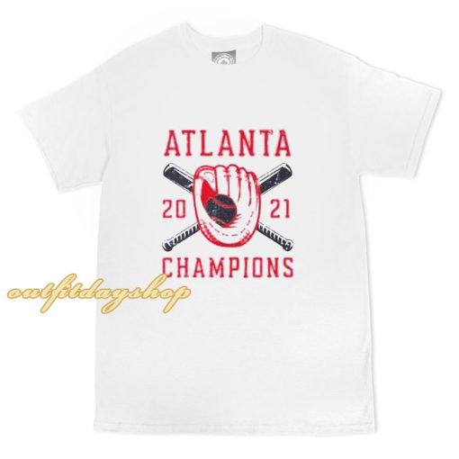 Atlanta Braves Baseball 2021 World Series Champions shirt ZA