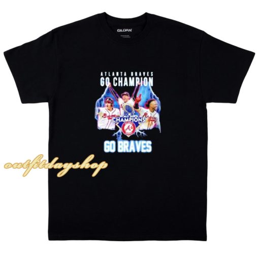 Atlanta Braves Go champion go Braves World series t shirt ZA