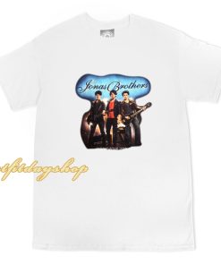 Black Jonas Brothers World Tour T-Shirt ZA