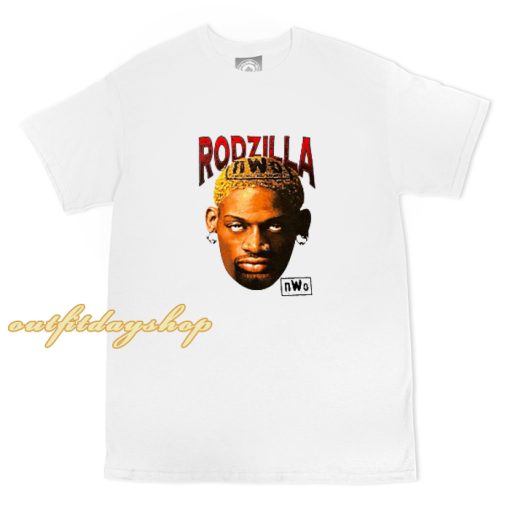 Dennis Rodman Rodzilla Retro Wrestling T-Shirt ZA