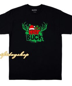 Her Buck Reindeer Christmas t shirt ZA