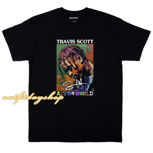 Travis Scott Astroworld 2021 Signature T-Shirt ZA