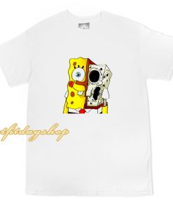 skull SpongeBob Men's T shirt ZA