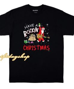 Girls Have a Rockin' Christmas! T-Shirt ZA
