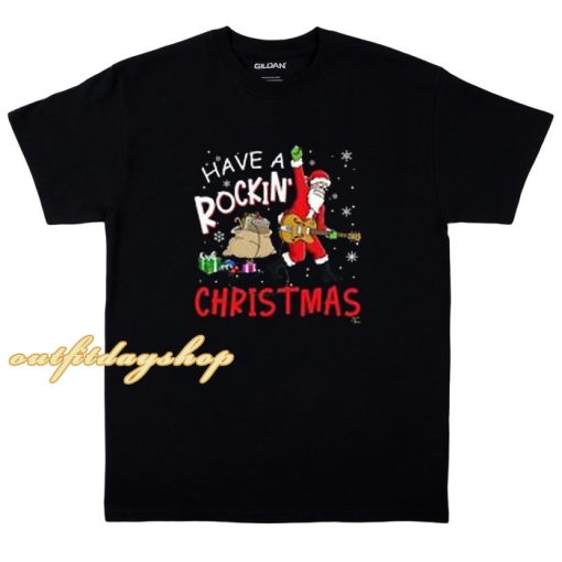 Girls Have a Rockin' Christmas! T-Shirt ZA