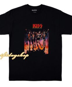Kiss Destroyer Men's Black T-Shirt ZA