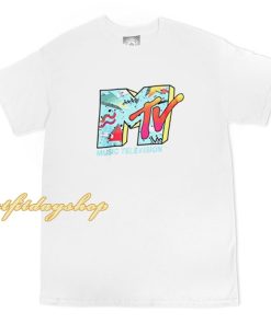 MTV Men's Retro Logo T-Shirt ZA