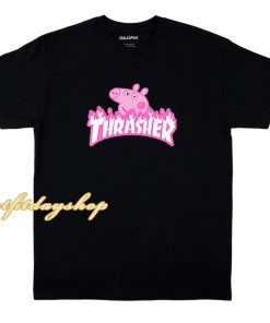 Thrasher X Peppa Pig Parody T-Shirt ZA