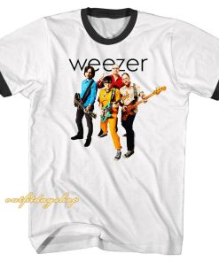 Weezer Rock Band Men's Ringer T Shirt ZA
