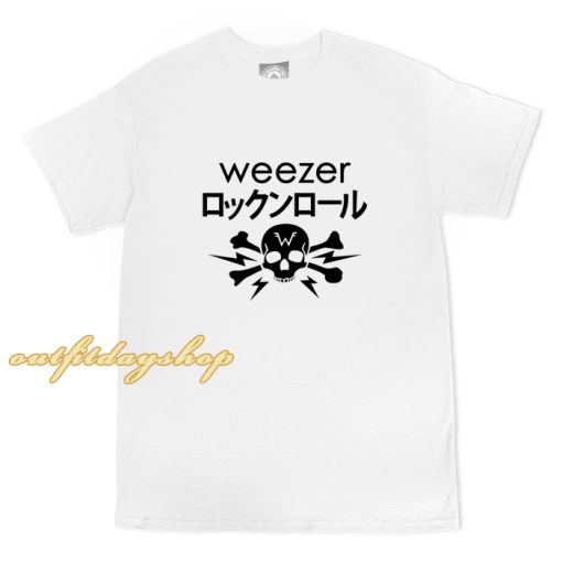 Weezer Skull And Crossbones T Shirt ZA