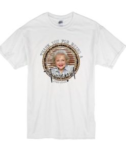 Betty White RIP Thank You For Being Our Friend tshirt ZA