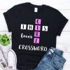 Crossword Puzzle T Shirt ZA