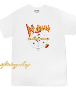 Def Leppard Men's Armageddon Target T-shirt ZA
