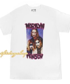 Marilyn Manson Parody Heavy Metal Rock shirt ZA