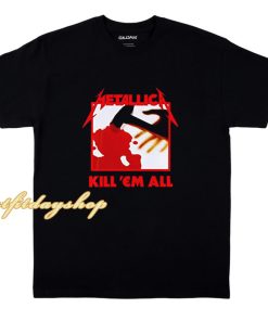 Metallica 'Kill Em All Tracks' T-Shirt za