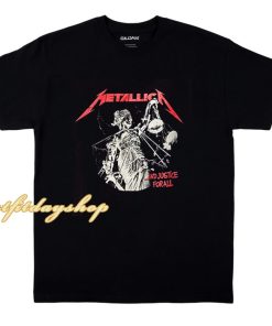 Metallica Toddler Boys and Justice for All Short Sleeve T-Shirt ZA