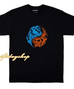 Mufasa and Scar Yin Yang T-Shirt ZA