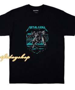 Official Metal Gear Solid Metallica Parody Shirt ZA