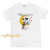 Mickey Mouse And Minnie Mouse Happy Valentines Day Valentine's Day Shirt T-Shirt ZA