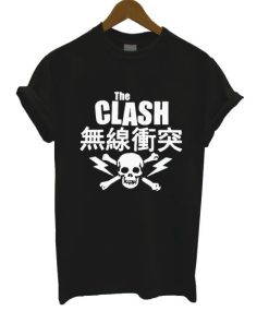 The Clash Japanese Skull New T Shirt ZA