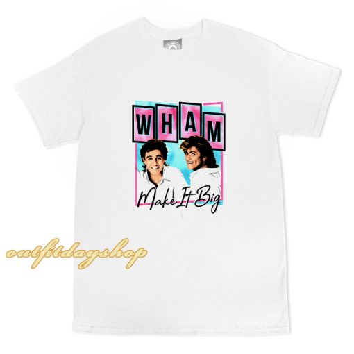 Wham Make it Big Pop Art Men's T Shirt ZA