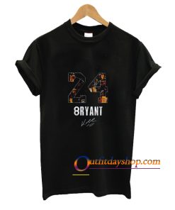 24 8ryant – Kobe Bryant T-Shirt ZA
