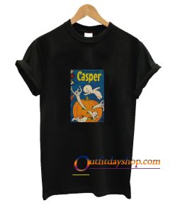 Casper The Friendly Ghost Pumpkin T-Shirt Black ZA