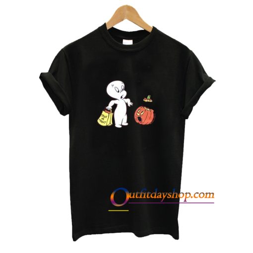 Casper The Friendly Ghost Pumpkin T-Shirt ZA