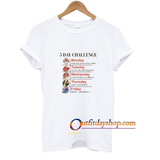 Disney 5 Day Challenge T-Shirt ZA