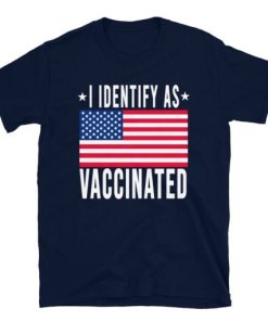 I Identify As Vaccinated Shirt ZA