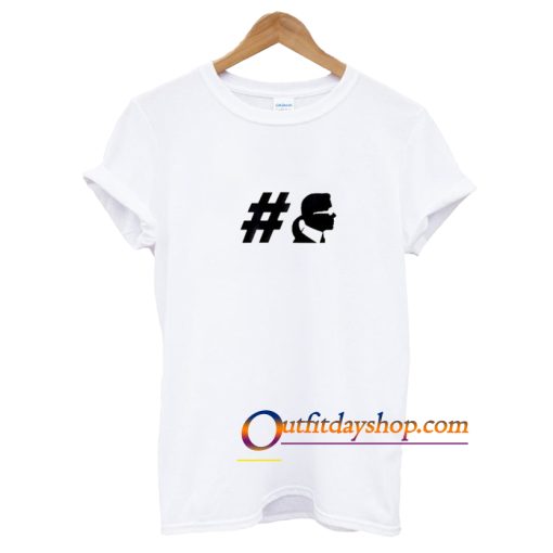 Karl Lagerfeld Hashtag T-Shirt ZA