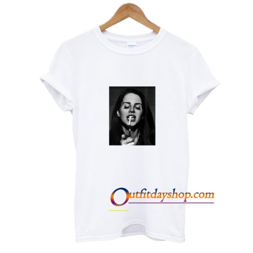 Lana Del Rey Smoke T Shirt ZA