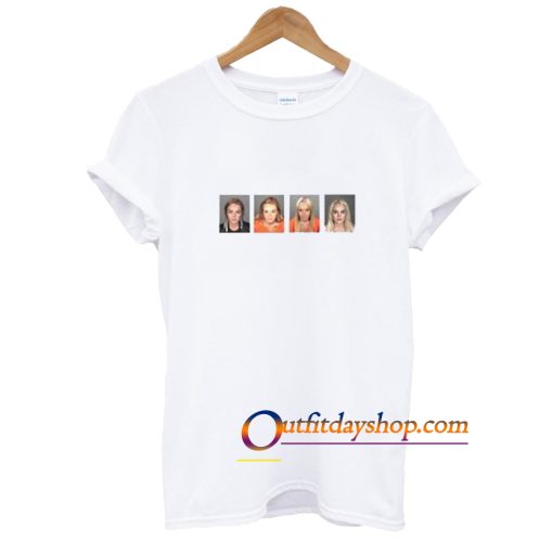 Lindsay Lohaan Mugshot T Shirt ZA