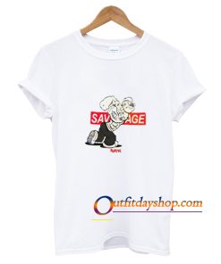 Popeye Savage Graphic Logo T-Shirt ZA