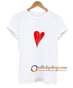 Red Heart Smashing Pumpkins Band T Shirt ZA