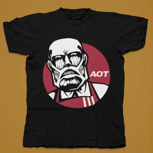 Funny AOT Shirt Unaisex-Anime Titan Shirt ZA