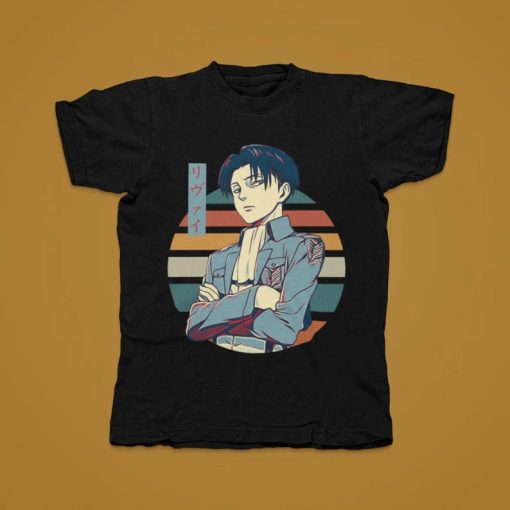 Levi Shirt attack on titan Unisex ZA