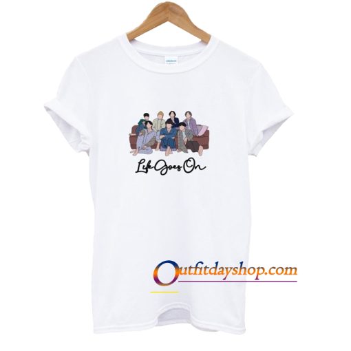 Life Goes On BTS T-Shirt ZA