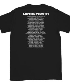 Love On Tour Bunny Tee - tour dates on back T-Shirt ZA