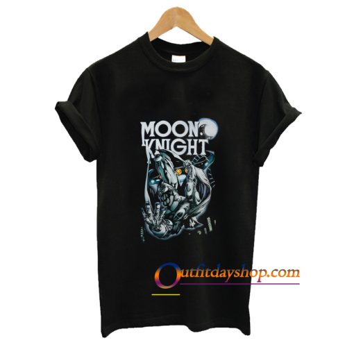 Marvel Moon Knight Cityscape Dive T-Shirt ZA