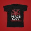 Satanism Peace Love Baphomet Shirt Unisex ZA